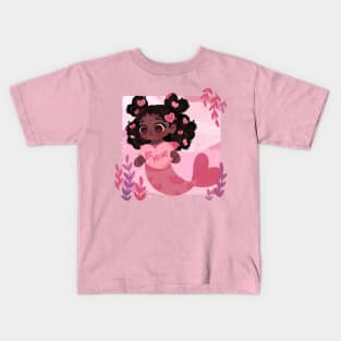 Be Mine Mermaid Kids T-Shirt